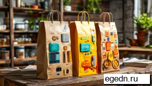 Заказ: Пакеты брендированные бумажные Пакеты брендированные бумажные