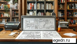 Резка бумаги в типографии