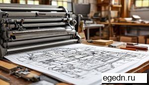Типография чертежи печать копировальня