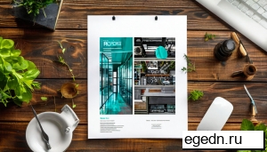 Типография печать буклетов а4