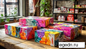 Типография печать коробок Москва